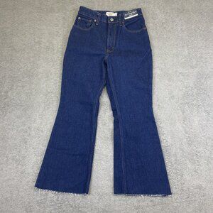 Abercrombie Fitch Women Jeans 25 0s Short Curve Love The Vintage Flare High Rise